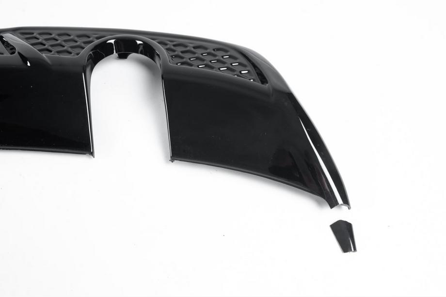 Audi A3 2012-2020 Clearance Rear Diffuser DPT (2017-2020, Sedan, Gloss Black) Image
