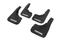 Peugeot Partner Tepee 2008-2018 Premium vehicle-specific mud flaps (Partner, Turkey) Set photo 3