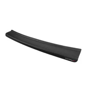 Rear bumper cover EuroCap (2014-2018, matte black, ABS) photo 2