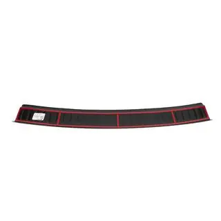 Rear bumper cover EuroCap (2014-2018, matte black, ABS) photo 4
