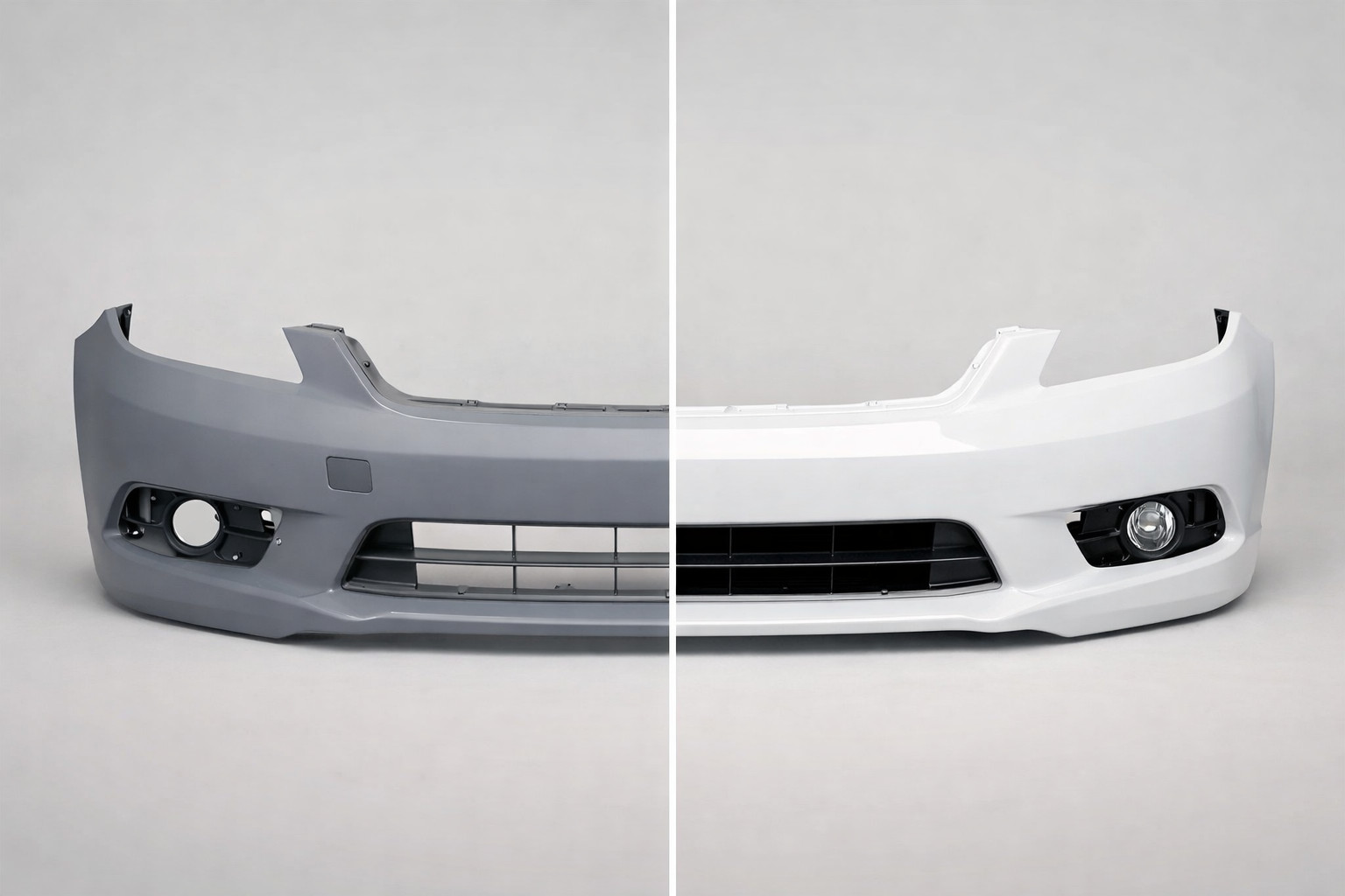 Primed or painted front bumper: which is better when replacing?