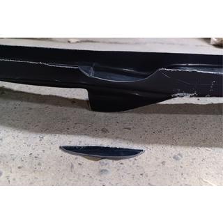 Clearance Front Lip Spoiler DPT v2 (with fins, for M5 Hamann, gloss black) photo 2