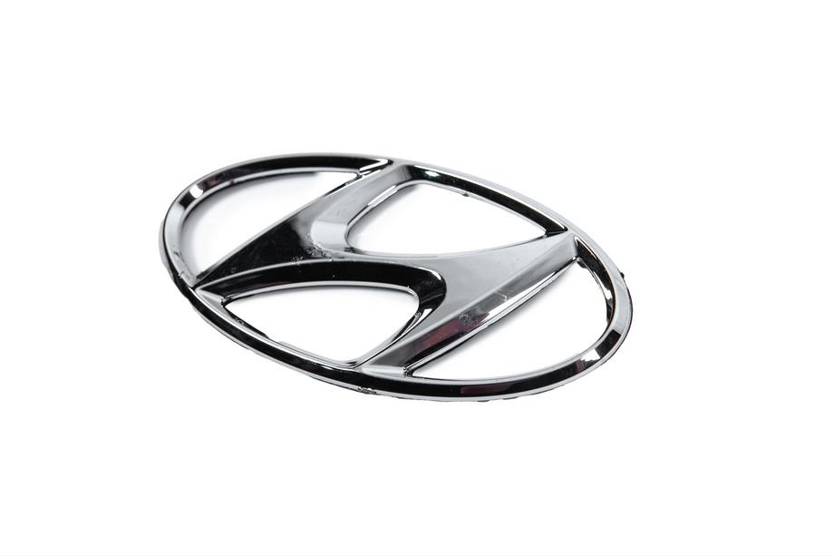 Hyundai Emblem badge (self-adhesive, 115×57 mm) Photo 2