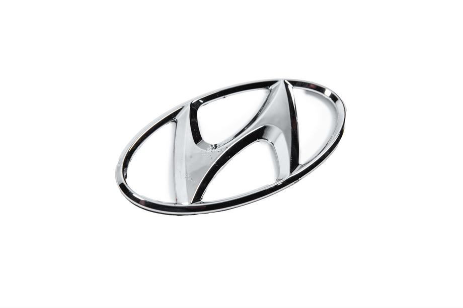 Hyundai Emblem badge (self-adhesive, 115×57 mm) Photo 3
