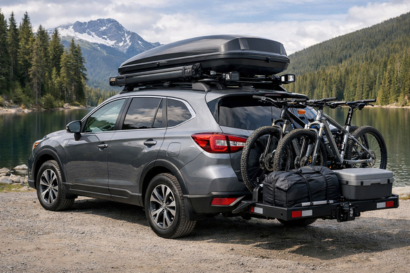 What to fit on a crossover for the roof, luggage and travel