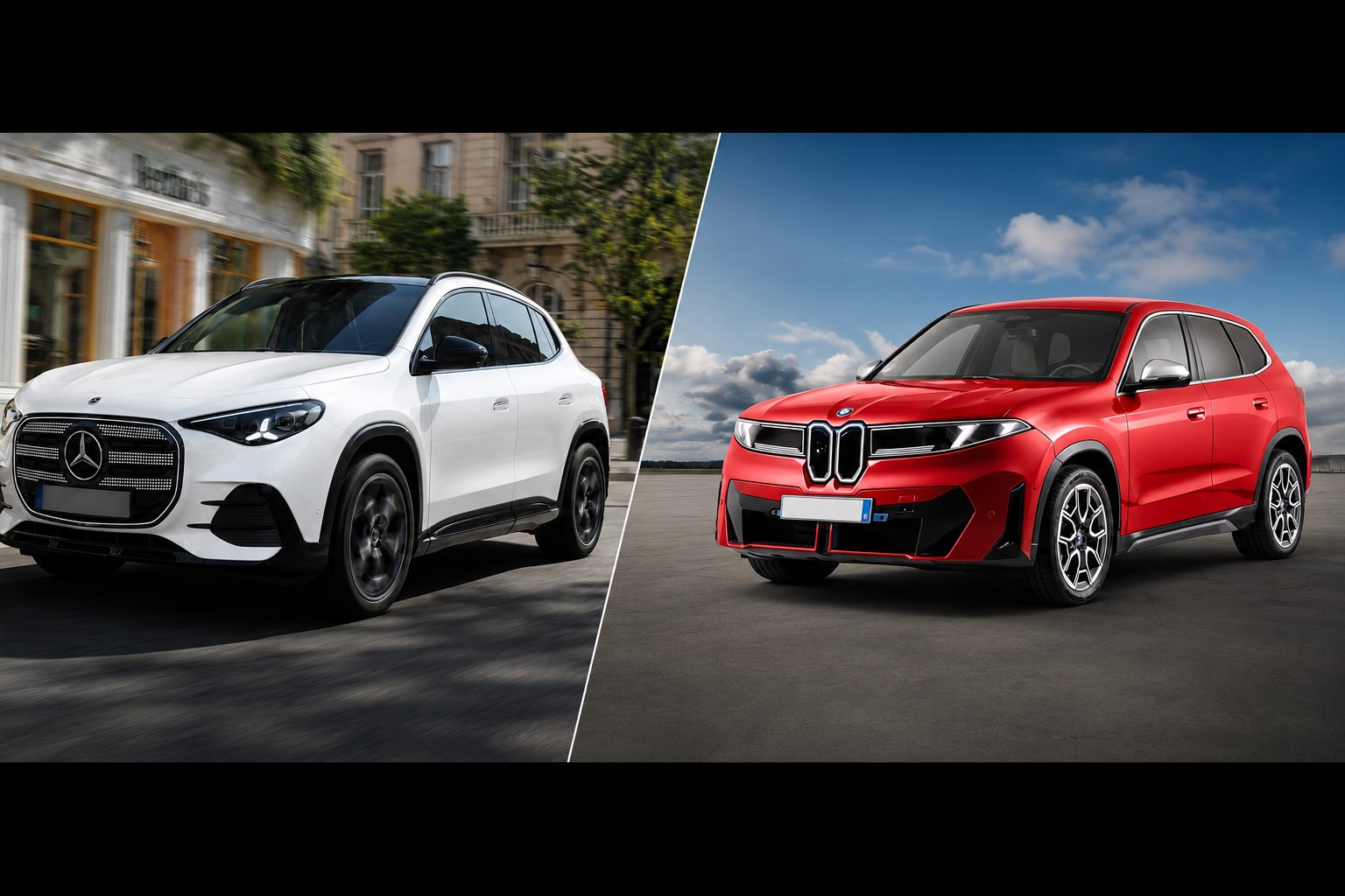 Mercedes GLA Electric vs BMW iX1: which premium electric crossover is better