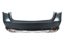Mercedes GLS X167 2019- Rear Bumper with Diffuser GLS450 (2025-Design) photo 1