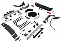 Suzuki Jimny 2018- Body kit set G-class-design BRB photo 5