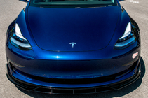 Tesla Model 3 2017- Front bumper lip spoiler Lip Fast (for 2017-2023) photo 7