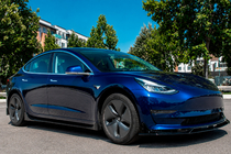 Tesla Model 3 2017- Front bumper lip spoiler Lip Fast (for 2017-2023) photo 11