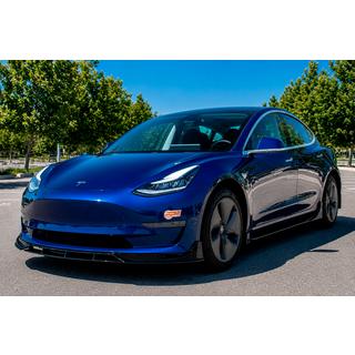 Front bumper lip spoiler Lip Fast (for 2017-2023) photo 1