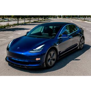 Front bumper lip spoiler Lip Fast (for 2017-2023) photo 4