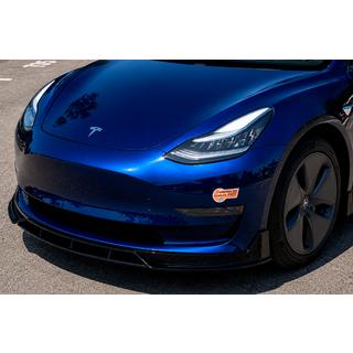 Front bumper lip spoiler Lip Fast (for 2017-2023) photo 2