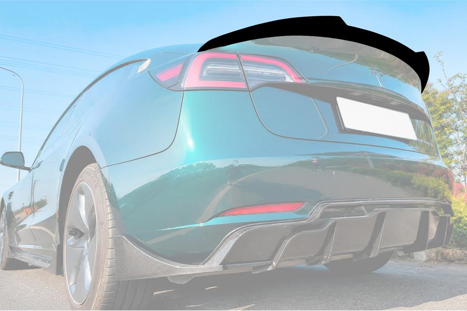 Tesla Model 3 2017- Fast Spoiler (for 2017-2023) Image