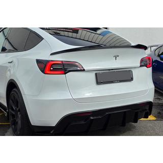 Rear Bumper Diffuser Fast (for 2020-2024) Tesla Model Y 2020- photo 1