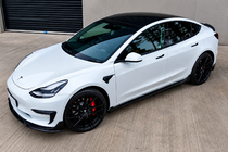 Tesla Model S 2012– Front bumper lip Lip Fast (for 2021+) photo 4