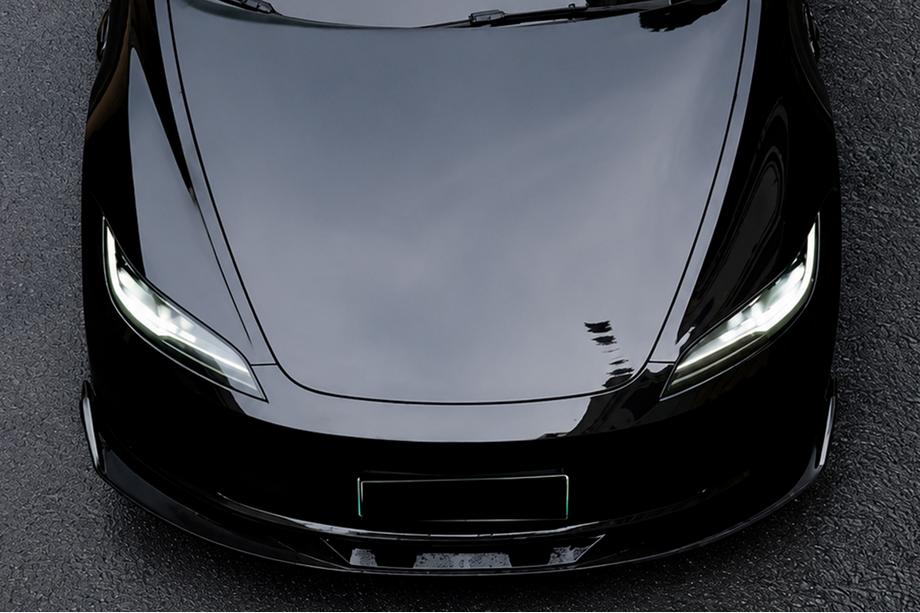 Tesla Model 3 2017- Front lip spoiler Lip Turbo (for 2024+) Image