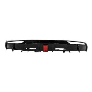 Rear Bumper Diffuser Turbo (for 2024+) Tesla Model 3 2017- photo 2