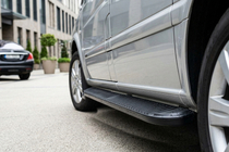 Mercedes Vito/V-class W447 2014- Side Steps Tayga Black (2 pcs, Aluminum) photo 1