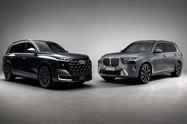New Audi Q9 2027 vs. BMW X7 G07 Facelift: Which flagship SUV is better