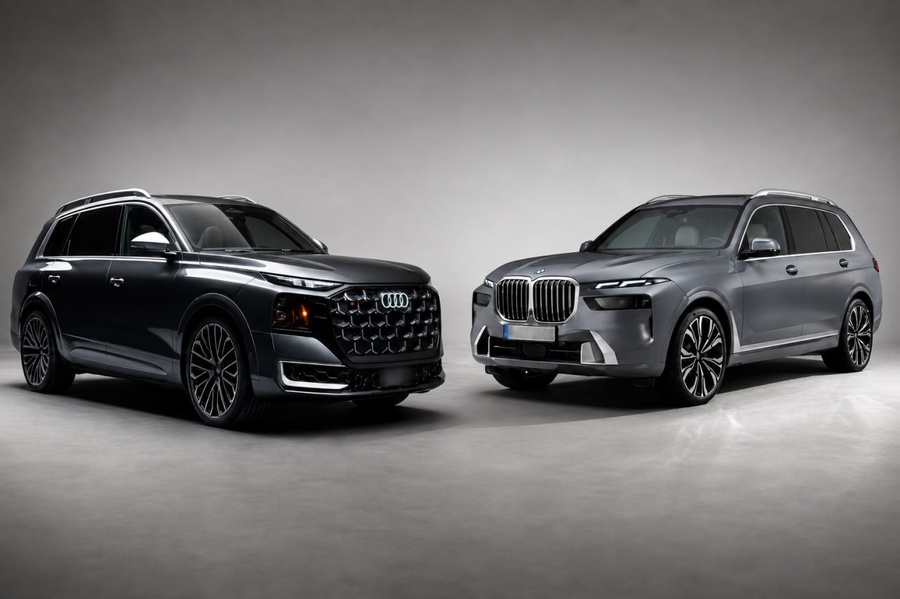 New Audi Q9 2027 vs. BMW X7 G07 Facelift: Which flagship SUV is better