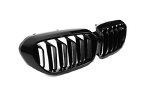 BMW 5 Series G30/G31 2017–2023 Kidney Grilles M-Look LCI-Design (2017-2020, Gloss Black) photo 3