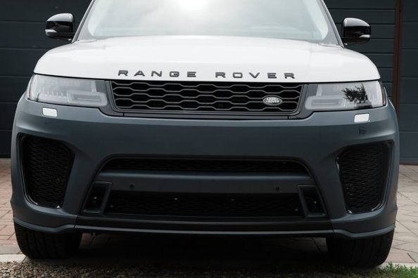 Range Rover Sport 2018 repair and tuning: SVR front and rear bumpers