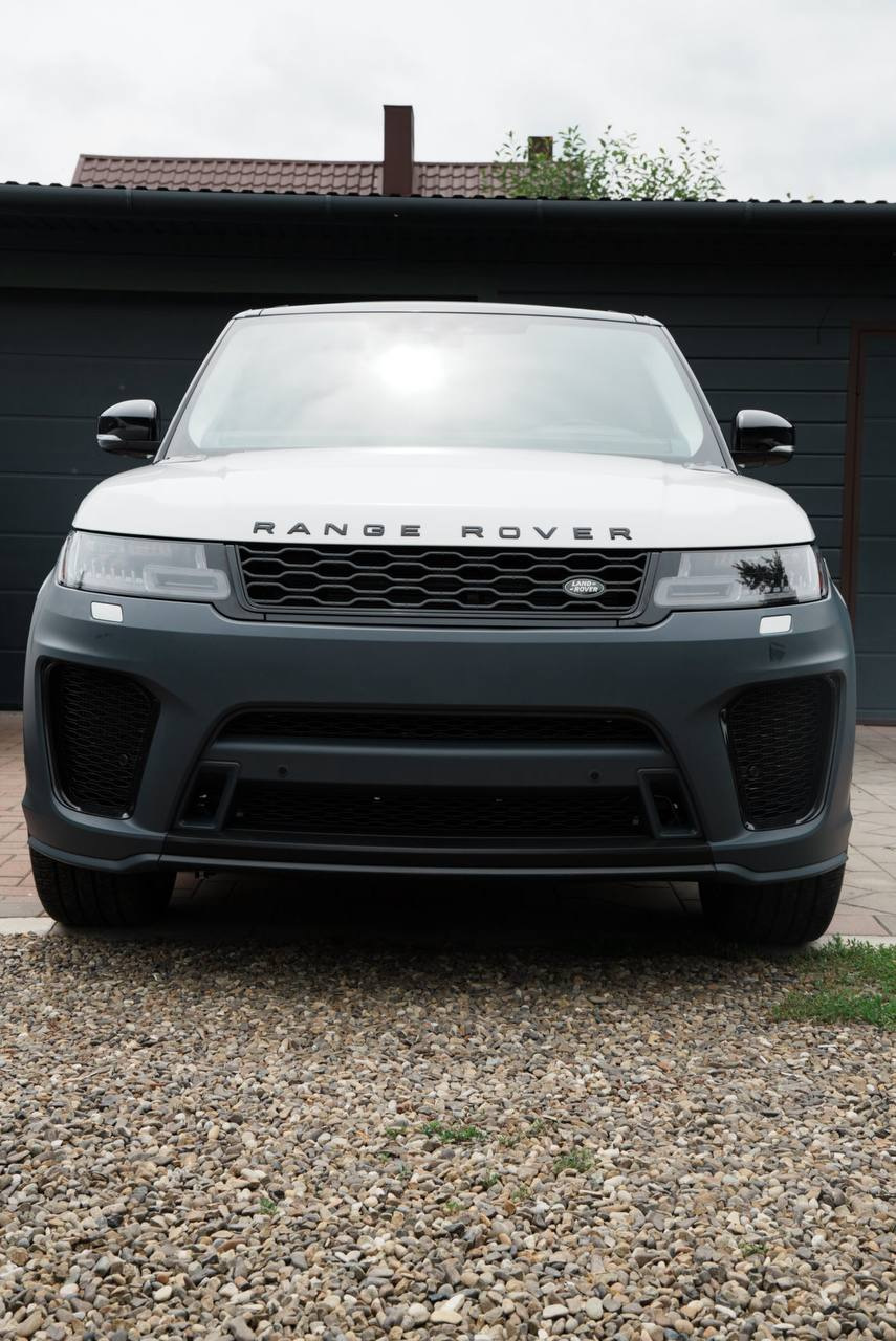 Range Rover Sport 2018 repair and tuning: SVR front and rear bumpers