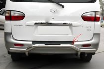 Hyundai H200, H1, Starex 1998-2007 Rear Bar AK-005 (Stainless Steel) photo 1