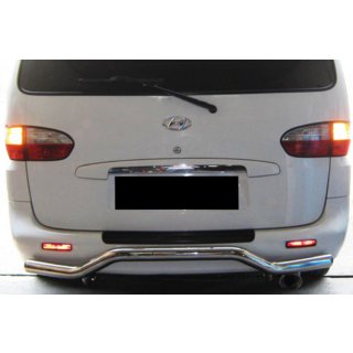 Rear Bar AK-005 (Stainless Steel) Hyundai H200, H1, Starex 1998-2007 photo 2
