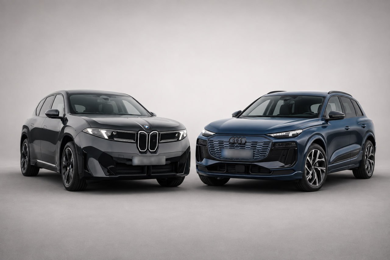 BMW iX3 vs Audi Q6 e-tron: premium electric SUV comparison