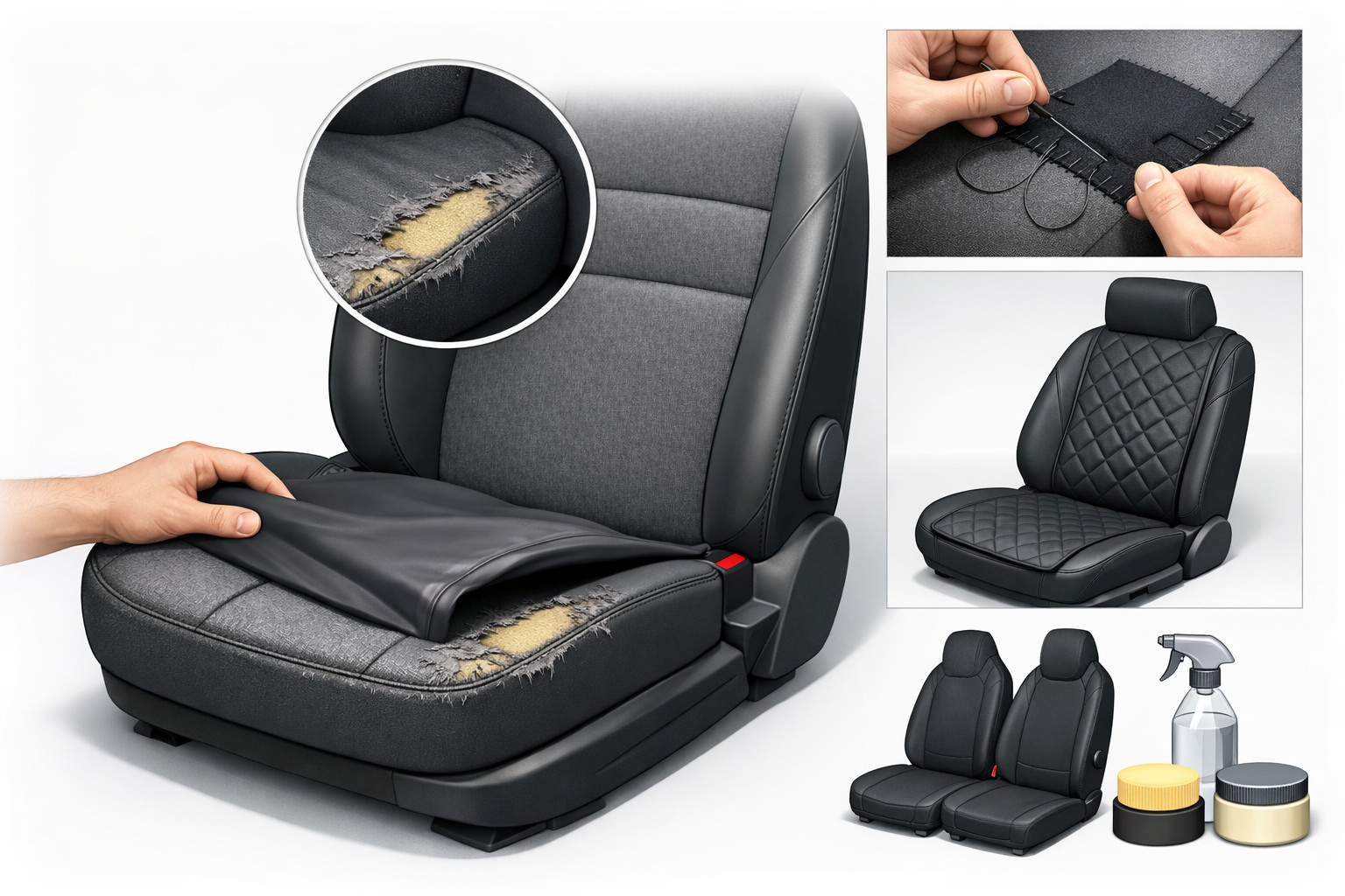 How to protect seats when the upholstery is wearing every day