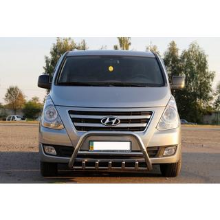 Bull Bar WT003-2 (Stainless Steel) Hyundai H300, H1, Starex 2008-2020 photo 4