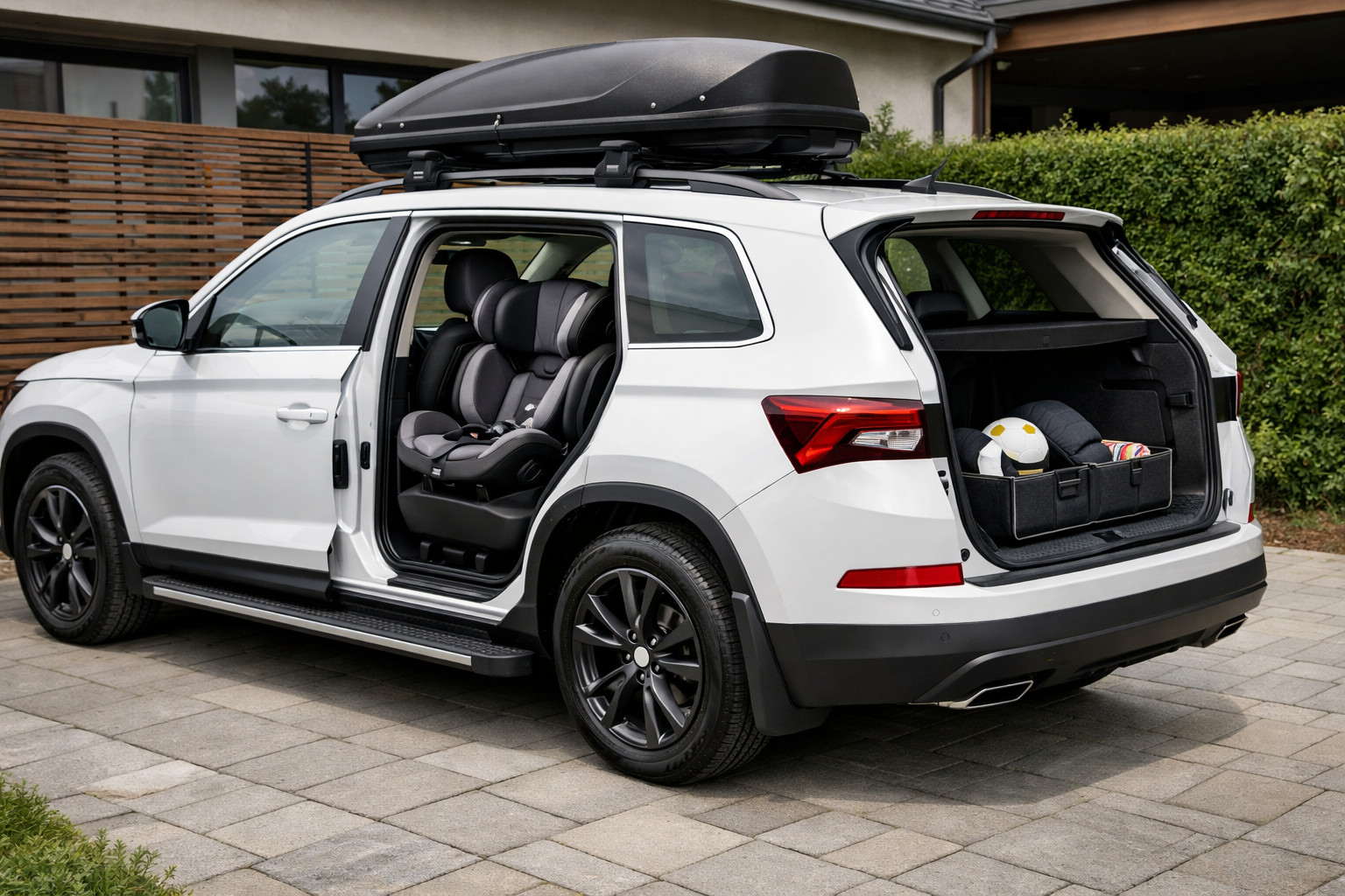 What to fit on Skoda Kodiaq 2016-2023 for clean sills and family daily use
