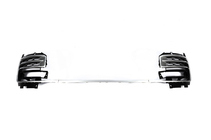 Range Rover IV L405 2013-2021 Front Bumper Lip Spoiler Kit SVA Silver (2018-2021, 3 pcs) photo 1