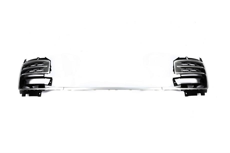 Range Rover IV L405 2013-2021 Front Bumper Lip Spoiler Kit SVA Silver (2018-2021, 3 pcs) Image