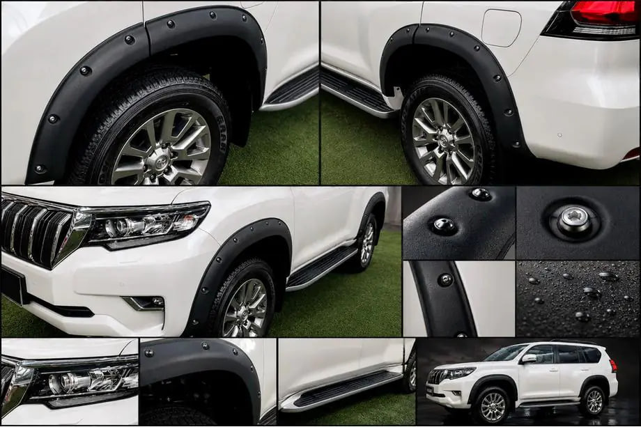 Fender flares for Toyota Land Cruiser Prado 150: improve styling and protect the body
