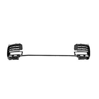 Front bumper lip spoiler kit SVA Black (2018-2021, 3 pcs) photo 1
