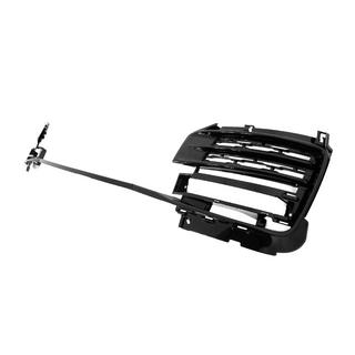 Front bumper lip spoiler kit SVA Black (2018-2021, 3 pcs) photo 2