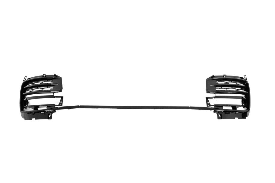 Range Rover IV L405 2013-2021 Front bumper lip spoiler kit SVA Black (2018-2021, 3 pcs) Image