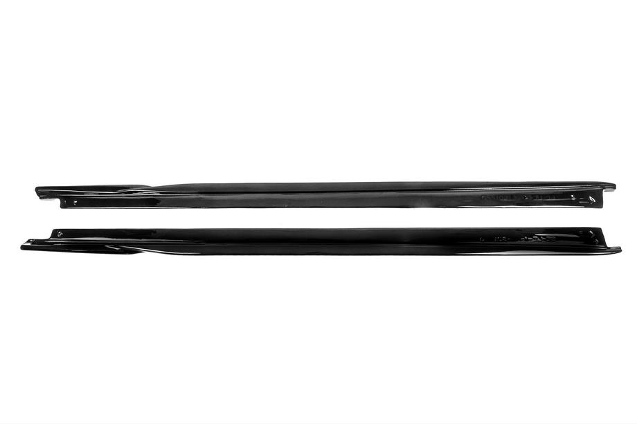 BMW 3 Series F30/F31 2012-2019 Outlet DPT side skirt covers (for Base side skirts, gloss black) Image