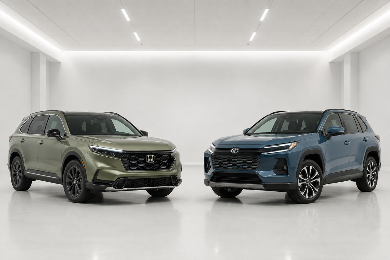 Toyota RAV4 2026 vs. Honda CR-V 2026: Which hybrid SUV is better?