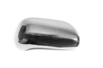 Toyota Land Cruiser Prado 120 2002-2009 Right side mirror cover (1 pc, stainless steel) photo 1