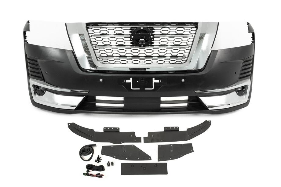 Nissan Armada 2016-2024 Complete front bumper assembly (2021–2024) Image
