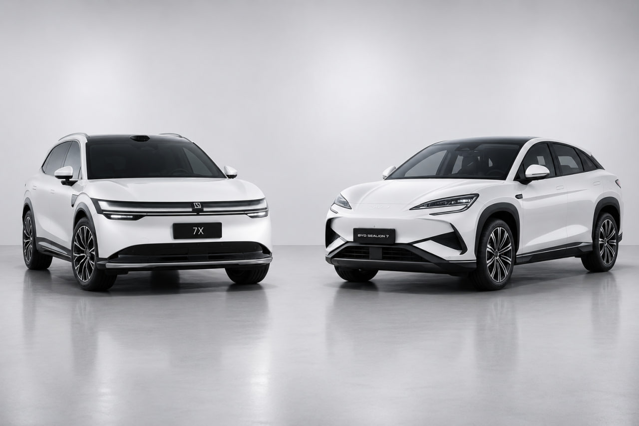 Zeekr 7X vs BYD Sealion 7: Chinese electric SUV comparison