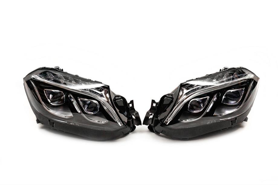 Mercedes GL/GLS class X166 2012-2019 Front headlights Xenon to LED (for vehicles converted from GL to GLS, 2 pcs) Photo 1