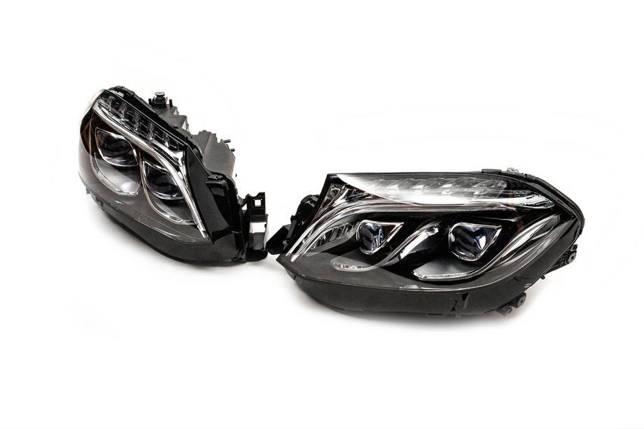 Mercedes GL/GLS class X166 2012-2019 Front headlights Xenon to LED (for vehicles converted from GL to GLS, 2 pcs) Photo 2