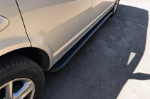 Volkswagen T5 Transporter 2003-2010 Side steps Premium Black (2 pcs, stainless steel) photo 2