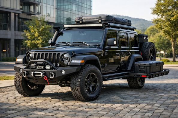 What to fit on a Jeep Wrangler 2018+ for city, stance and outdoor trips
