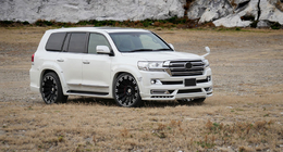 Toyota Land Cruiser 200 2007-2021 Front bumper lip spoiler Wald (for 2016-2021) photo 4